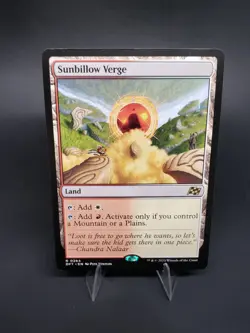 Sunbillow Verge Aetherdrift Regular 264 MP MTG - Image 1