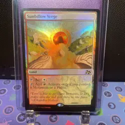 MTG Magic the Gathering Sunbillow Verge (026) FOIL LP Aetherdrift See Pics - Image 1