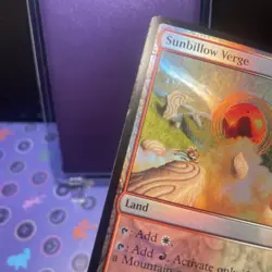 MTG Magic the Gathering Sunbillow Verge (026) FOIL LP Aetherdrift See Pics - Image 2