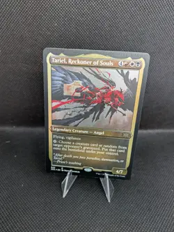 MTG Tariel Reckoner of Souls Foil-Etched Foil Magic: Double Masters 2X2 Magic - Image 1