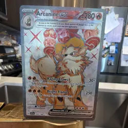 Pokemon Arcanine ex SV01: Scarlet & Violet Ultra Rare Full Art 224/198 Holo - Image 1