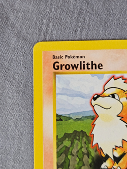 Growlithe 28/102 1st Edition Pokemon Base Set - Image 2