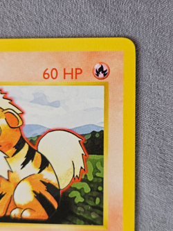 Growlithe 28/102 1st Edition Pokemon Base Set - Image 3