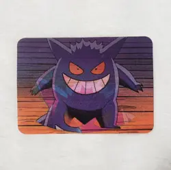1998 Pokemon * Gengar * Pioneer Viz Video Lenticular Promo Card *READ PIKA-0031D - Image 1