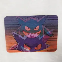 1998 Pokemon * Gengar * Pioneer Viz Video Lenticular Promo Card *READ PIKA-0031D - Image 3