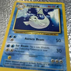 Dewgong 025/102 Base Set Regular Uncommon Unlimited Singles Pokemon Card LP - Image 2