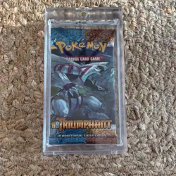 Pokemon HS Triumphant Booster Pack Palkia Sealed w/ Case - Image 1
