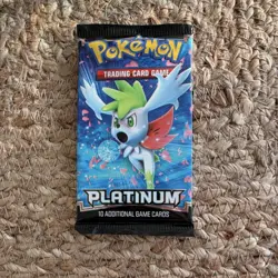 Pokemon Platinum Booster Pack Shaymin Sealed w/ Case - Image 3
