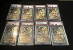 2025 Pokemon Eevee 173 Illustration Rare Promo PSA 9 (Lot of 8 PSA slabs) - Image 2
