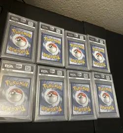 2025 Pokemon Eevee 173 Illustration Rare Promo PSA 9 (Lot of 8 PSA slabs) - Image 3