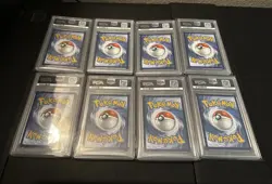 2025 Pokemon Eevee 173 Illustration Rare Promo PSA 9 (Lot of 8 PSA slabs) - Image 4