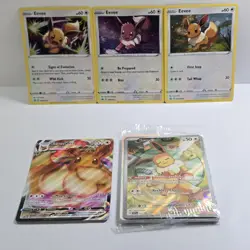 Pokemon TCG Eevee Black Star Promo Lot Of 5 (Lp+) - Image 1
