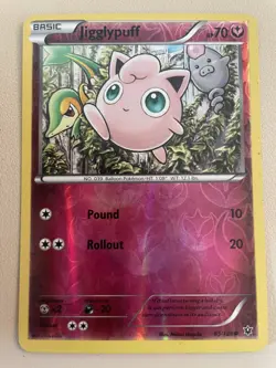 Pokemon TCG - Jigglypuff - 65/124 - Reverse Holo - XY: Fates Collide [Near Mint] - Image 1