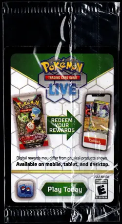 Pokemon TCG Sprigatito ex SVP 087 2024 Scarlet & Violet Sealed Black Star Promo - Image 2