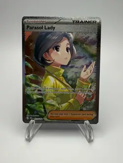 Parasol Lady - 255/182 - 2023 Pokemon TCG Paradox Rift - SIR - Image 1