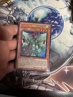 (AY) Yugioh Gladiator Beast Bestiari LCGX-EN237 Secret Rare Unlimited VLP - Image 2