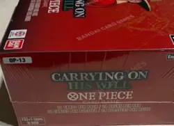 Carrying On His Will Booster Box OP-13 One Piece Sealed ENGLISH - Image 2