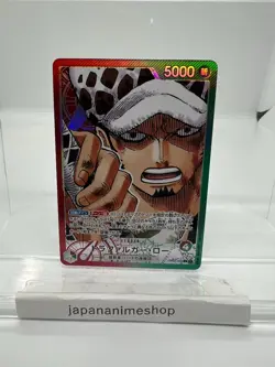 [NM] Trafalger D. Water Law ONE PIECE Japanese OP01-002 Alt Art ROMANCE DAWN - Image 1