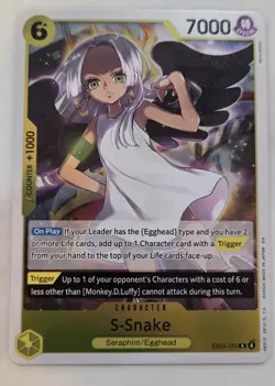 S-Snake EB03-059 RARE One Piece TCG Heroines Edition English - Image 1