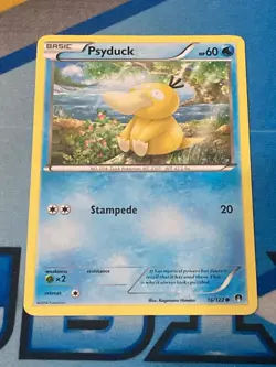 Psyduck 16/122 Breakpoint Pokemon Card Non Holo NM - Image 1