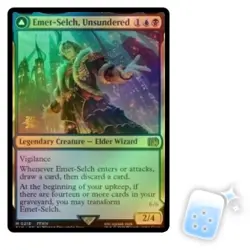 FOIL EMET-SELCH, UNSUNDERED (FINAL FANTASY PRERELEASE) Final Fantasy FIN MTG - Image 1