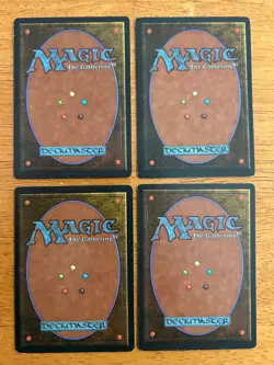 MTG Sol Ring Revised Edition x4 Very Nice Condition - Image 2