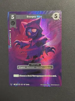 Boogey Man 182/173 MetaZoo Secret Shadows Alt Art MZ3 2025 Full Art - Image 1