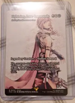 Lightning, Lone Commando - Isshin (Showcase) Final Fantasy: Through the Ages - Image 1