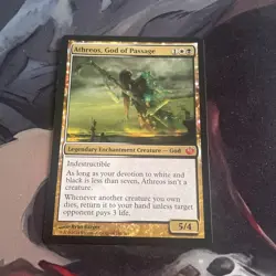 MTG Athreos, God of Passage Journey Into NYX 146/165 Regular Mythic LP - Image 1