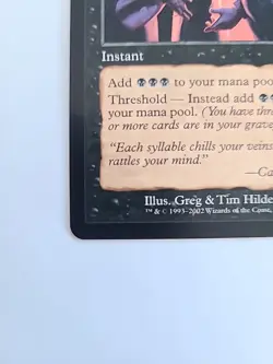 Magic the Gathering MTG Cabal Ritual Black Torment Instant - Image 3