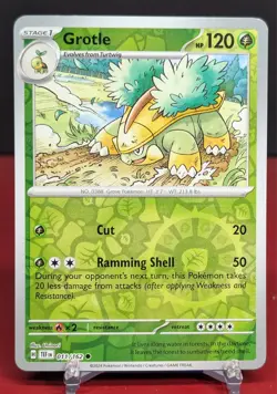Pokemon Grotle 011/162 Temporal Forces Reverse Holo - Image 1