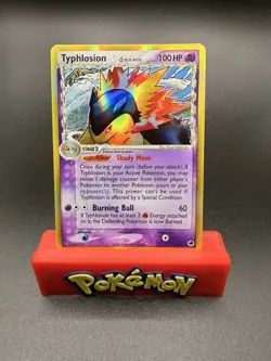 Typhlosion Delta Species 12/101 Ex Dragon Frontiers Holo Pokemon Card NM - Image 1