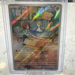 Pokemon TCG Ralts 211/198 SV01: Scarlet & Violet Illustration Rare Holo - Image 1