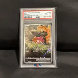 Pokemon 2024 Pawmi 226/091 Illustration Rare Paldean Fates GEM MINT PSA 10 - Image 1