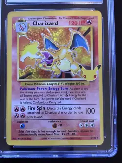 CGC 9 Mint - Pokemon Base Set Celebrations - Classic Coll. Charizard 4/102 Holo - Image 2