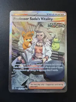 Pokemon TCG - Professor Sada's Vitality 256/182 Paradox Rift- SI Holo - NM - Image 3