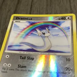 POKEMON DRATINI #91/146 - REVERSE HOLO COMMON - LEGENDS AWAKENED - 40HP - Image 1