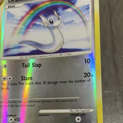 POKEMON DRATINI #91/146 - REVERSE HOLO COMMON - LEGENDS AWAKENED - 40HP - Image 4