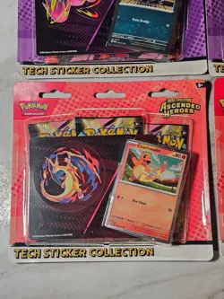 4 Pokemon Ascended Heroes Tech Sticker Collection Lot of Four - Image 4