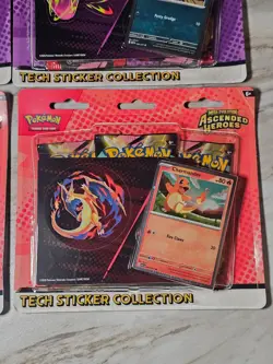 4 Pokemon Ascended Heroes Tech Sticker Collection Lot of Four - Image 5