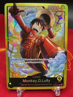 Monkey.D.Luffy (001) ST29-001 One Piece Card Game Starter Deck 29: Egghead NM - Image 1
