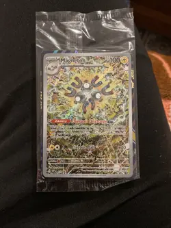 Pokemon TCG Magneton Holo Scarlet & Violet Promo Card #159 Sealed - Image 1