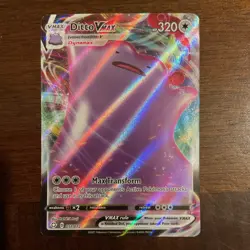 Pokemon Ditto VMAX Shining Fates 051/072 Ultra Rare Holo 320 HP Card - Image 1