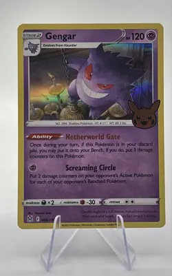 Gengar 66/196 Lost Origin Holo Rare Pokemon Card Pokemon TCG NM - Image 1