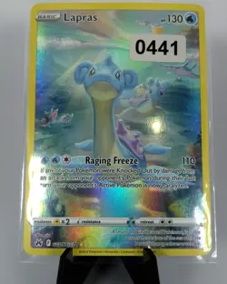 Lapras GG05/GG70 - Crown Zenith: Galarian Gallery Holo - Pokemon TCG Card [NM] - Image 1
