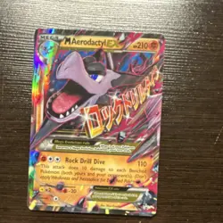Pokemon Aerodactyl EX Promo Holo XY XY97 170HP English Card - Image 1