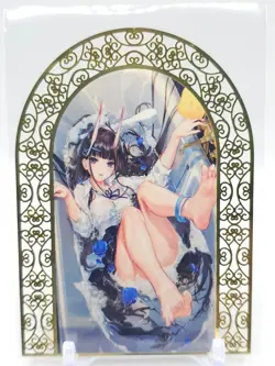 Goddess Story - Gold Metal Waifu Card - Noshiro - Image 1