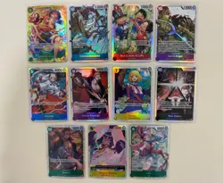 One Piece OP13 Bulk SR near mint , top 4 cards LP - Image 1