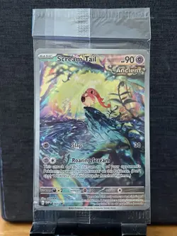 Scream Tail 065 Sv: Scarlet & Violet Promo Cards Holo Illustration Rare SEALED - Image 1