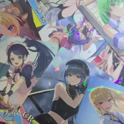 Goddess Story - (1) Random - "CR" Anime Waifu Foil Trading Card - Image 1